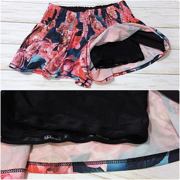 🚫SOLD🚫 Lululemon Secret Garden Hot Hitter Skort - Picture 6 of 8